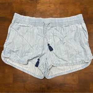 Vineyard Vines Chambray Short with Tassel Ties Size M
